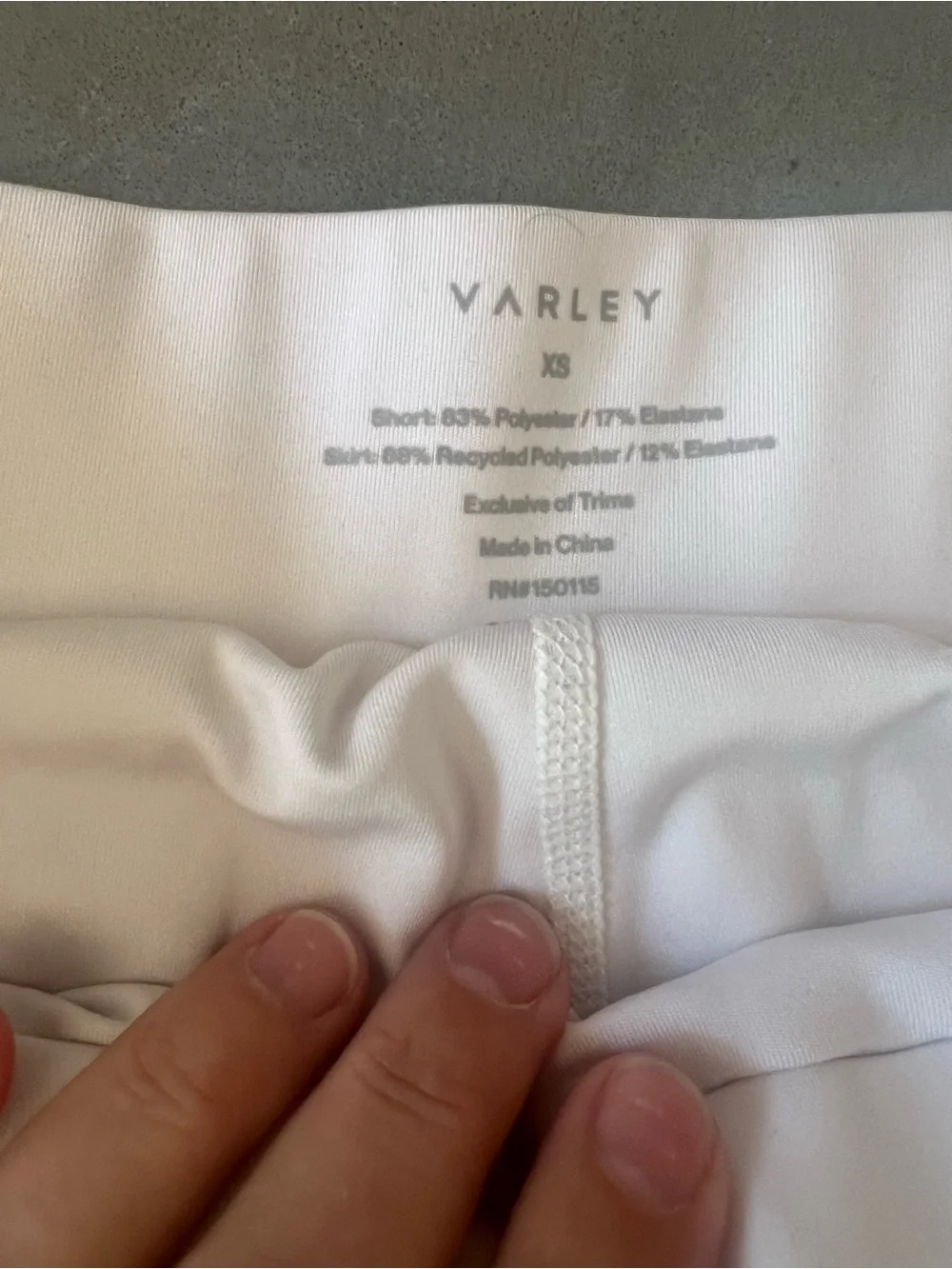 Varley melody skort